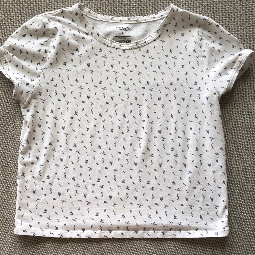 Pretty flower print Arizona Jean Tee